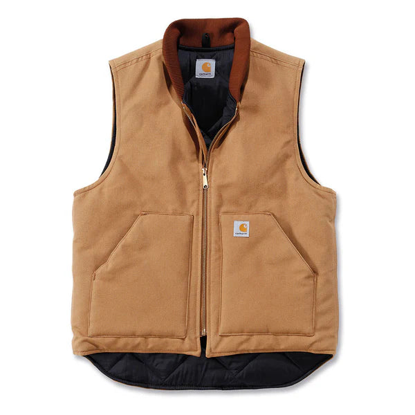 Carhartt. Arctic Quilt Lined Vest - Brown