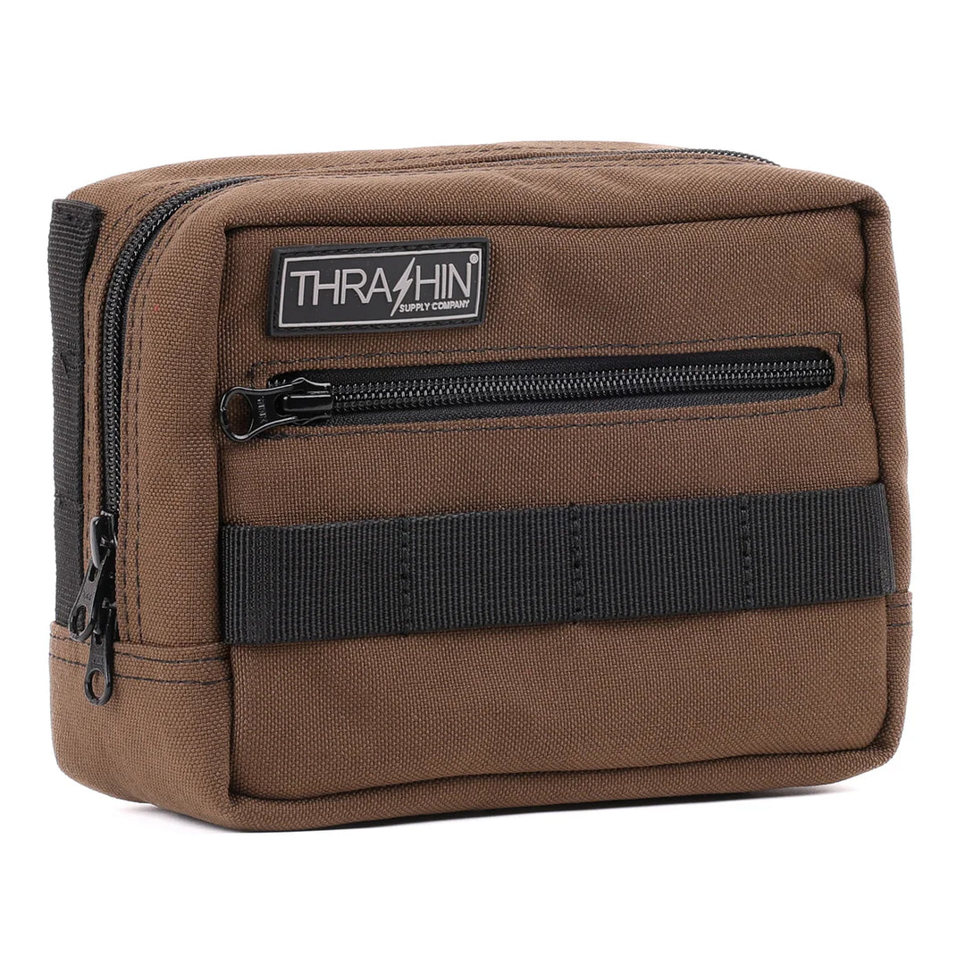 Thrashin Supply HandleBar Bag - Brown