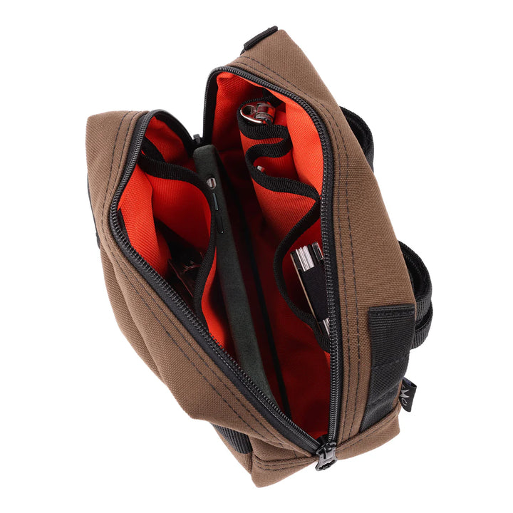 Thrashin Supply HandleBar Bag - Brown