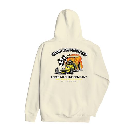 LMC X MOONEYES SMOKE EM PULLOVER HOOD NATURAL