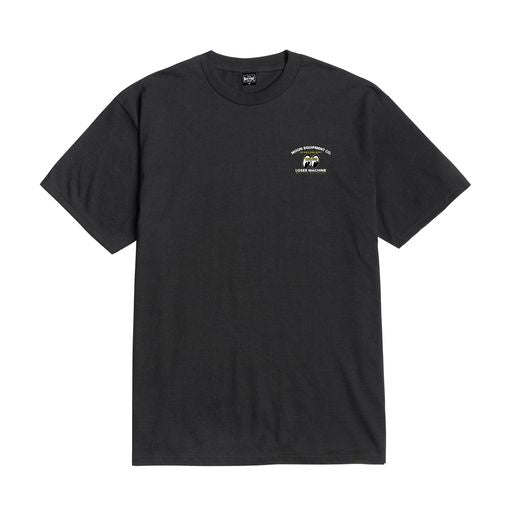 LMC X MOONEYES PACIFIC COAST HIGHWAY STOCK T-SHIRT BLACK