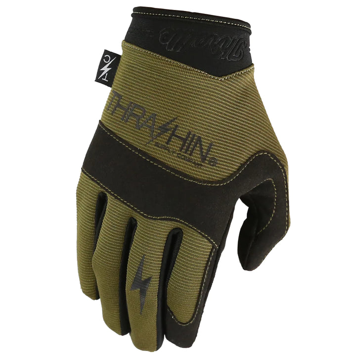 THRASHIN Covert - Tactical Green GLOVES