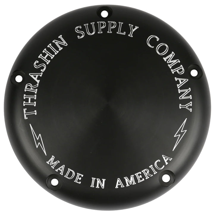 THRASHIN OG 5 Hole Derby Cover - M8 Softail - Twice Cut