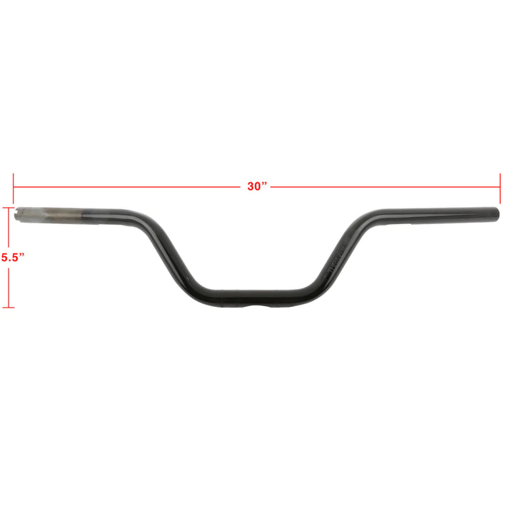 Thrashin  High Bend Bars - Black