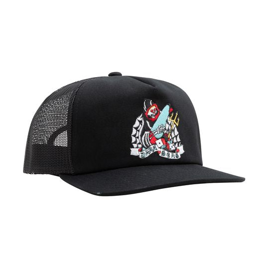 DARK SEAS SANTA MUERTE TRUCKER HAT